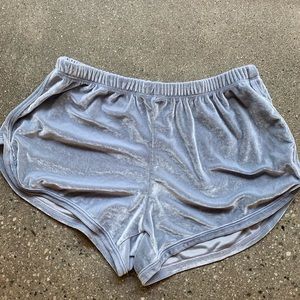 Brandy Melville Velvet Shorts